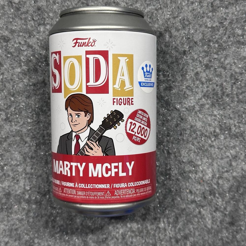 Funko Vinyl SODA: Back To The Future - Marty McFly - COMMON Funko Shop #1/10,000